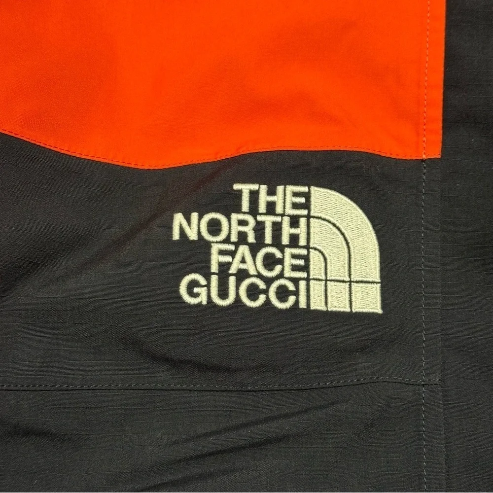 Gucci x The North Face Vibrant Orange & Black Men’s Joggers